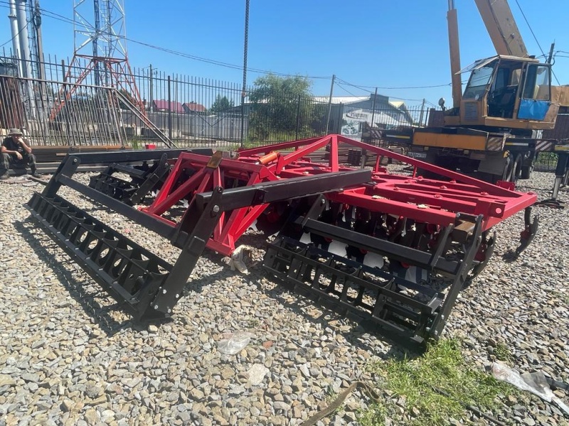 Борона дисковая прицепная БДН 6х4П цельнорамная, 56 рабочих органа